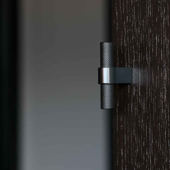 Knop T Helix - Mat Sort