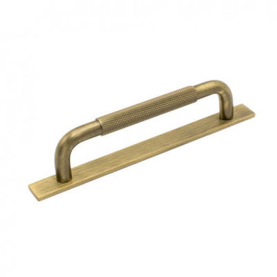 Greb Helix/Bagplade - 128mm - Antik Bronze i gruppen Greb / Farve/Materiale / Antik hos Beslag Online (309081-11)