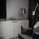 Knop T Helix Stripe - Mat Sort