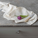 Knop T Helix Stripe - Rustfrit Stål Finish