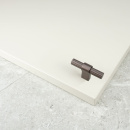 Knop T Helix Stripe - Mørk Bronze