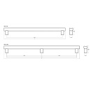 Greb Moon - Børstet Messing