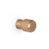 Knop Brooklyn Ø20mm - Mørk Børstet Messing Knop Brooklyn Ø20mm - Mørk Børstet Messing