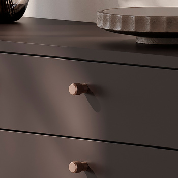Knop Brooklyn Ø20mm - Børstet Bronze