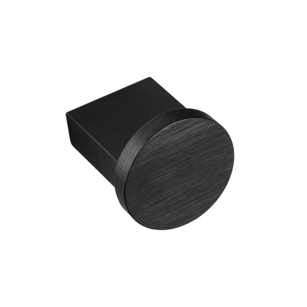 Knop Nexx Ø25mm - Børstet Sort