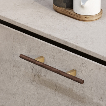 Greb Kumo Wood - Valnød/Børstet Messing
