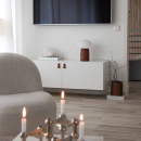 Loop - Brun Læder/Sort