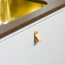 Loop Round - Sort Læder/Krom