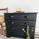 Greb Loop Round - 128mm - Sort Læder/Sort