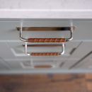 Greb Royal Deluxe - 128mm - Forniklet/Brunt Læder