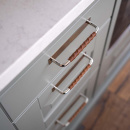 Greb Royal Deluxe - 128mm - Forniklet/Brunt Læder