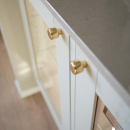 Knop Esther - Poleret Messing