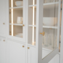 Knop Sture - 28mm - Børstet Ubehandlet Messing