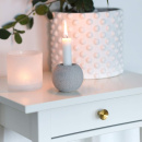 Knop Sture - 28mm - Børstet Ubehandlet Messing