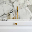 Knop Dalby - Poleret Ubehandlet Messing