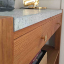 Knop Dalby - Poleret Messing