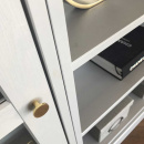 Knop Dalby - Poleret Messing