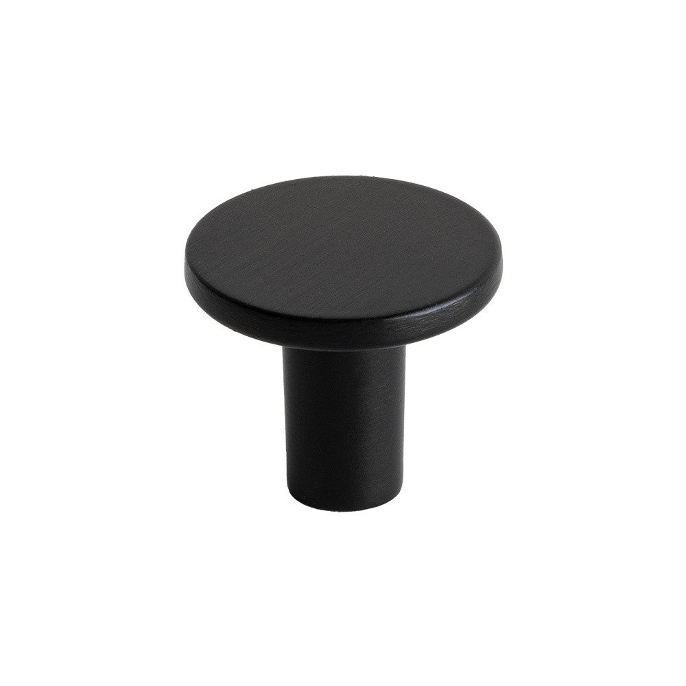 Knop Lund - 25mm - Mat Sort