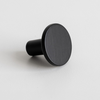 Knop Lund - 25mm - Mat Sort