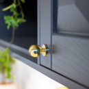 Knop Solliden - Poleret Messing