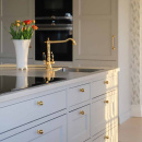 Knop Solliden - Poleret Ubehandlet Messing