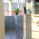 Knop Solliden - Poleret Ubehandlet Messing