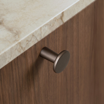 Knop Bob - Varm Bronze