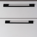 Greb Laia Mini - 160/192mm - Mat Sort