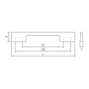 Greb Laia Mini - 160/192mm - Mat Sort