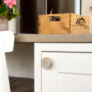 Knop Como Big - Rustfrit Stål Finish