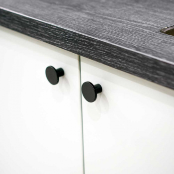 Knop Como - Rustfrit Stål Finish