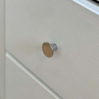 Knop Como - Krom