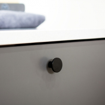 Knop Como - Mat Sort