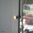 Knop Como - Børstet Messing