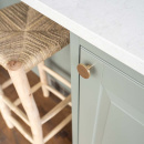 Knop Como Big - Poleret Messing