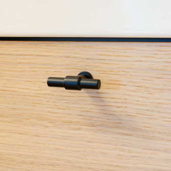 Knop T-type - Mat Sort