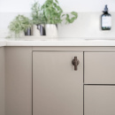 Knop T Uniform - Brunet Messing