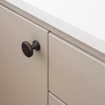 Knop Uno - Brunet Messing