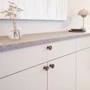 Knop Uno - Brunet Messing