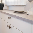 Knop Uno - Brunet Messing