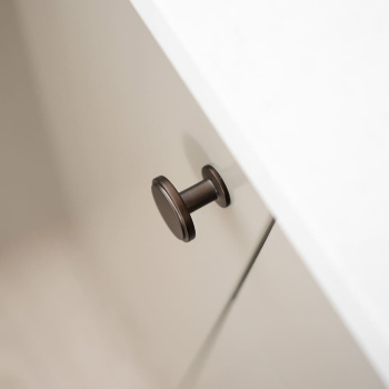 Knop Uno - Brunet Messing