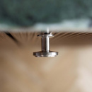 Knop Uno - Børstet Rustfrit