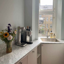 Knop Uno - Børstet Rustfrit