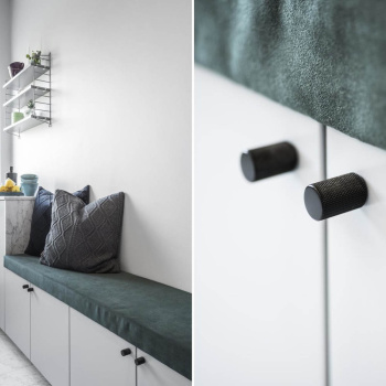 Knop Graf - Mat Sort