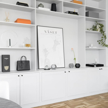 Knop Graf - Mat Sort