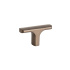 Knop T Ethel - Varm Bronze T-knop Ethel i varm bronze