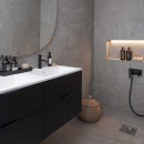 Profilgreb Lip - Sort