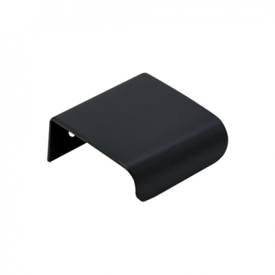 Profilgreb Lip - 40mm - Sort i gruppen Greb / Farve/Materiale / Sort hos Beslag Online (343454-11)