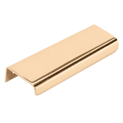 Profilgreb Lip - 120mm - Poleret Ubehandlet Messing i gruppen Greb / Vis alle greb / Profilgreb hos Beslag Online (343455-11)