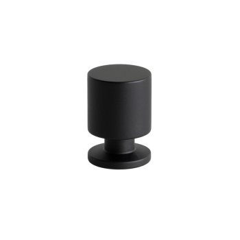 Knop Solo - 21mm - Mat Sort